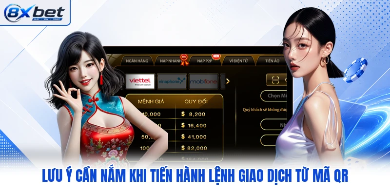 Lưu ý cần nắm khi tiến hành lệnh giao dịch từ mã QR Lưu ý cần nắm khi tiến hành lệnh giao dịch từ mã QR
